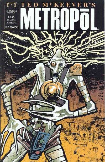 Ted McKeever's Metropol #8 (1991) Comic Books Ted McKeever's Metropol