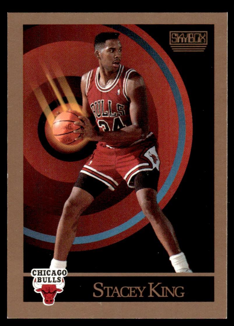 Stacey King #42 Basketball Cards 1990 Skybox
