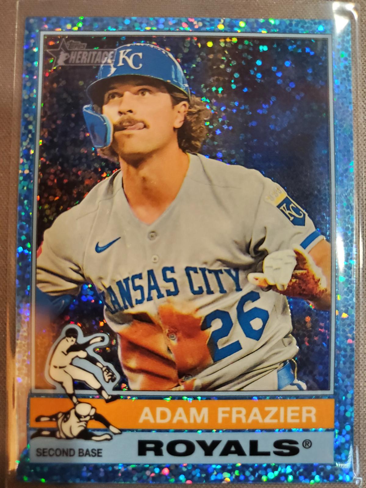 Adam Frazier [Light Blue Sparkle Chrome] #606