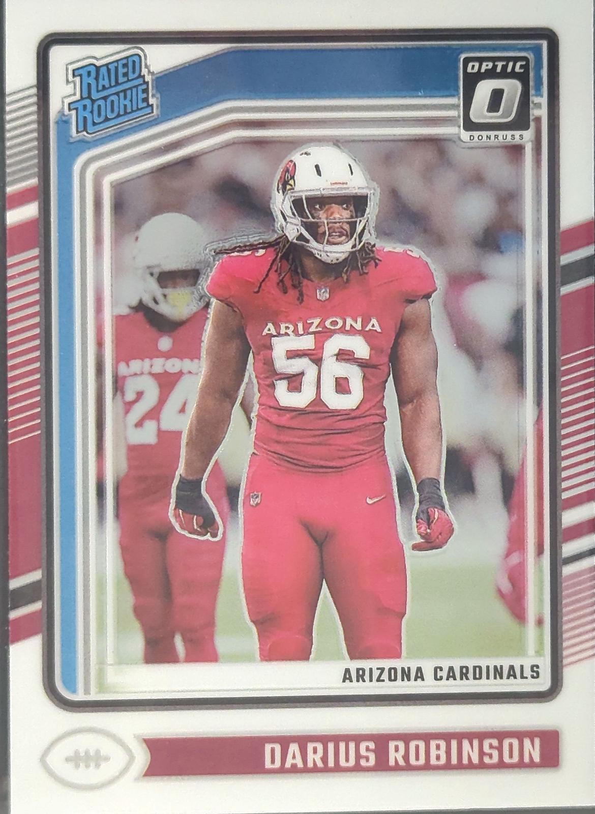 Darius Robinson #225 Football Cards 2024 Panini Donruss Optic
