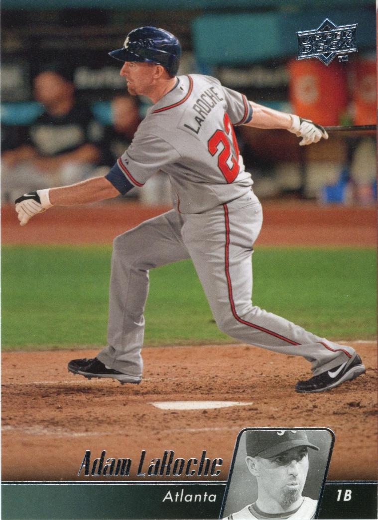 Adam LaRoche #62 Baseball Cards 2010 Upper Deck