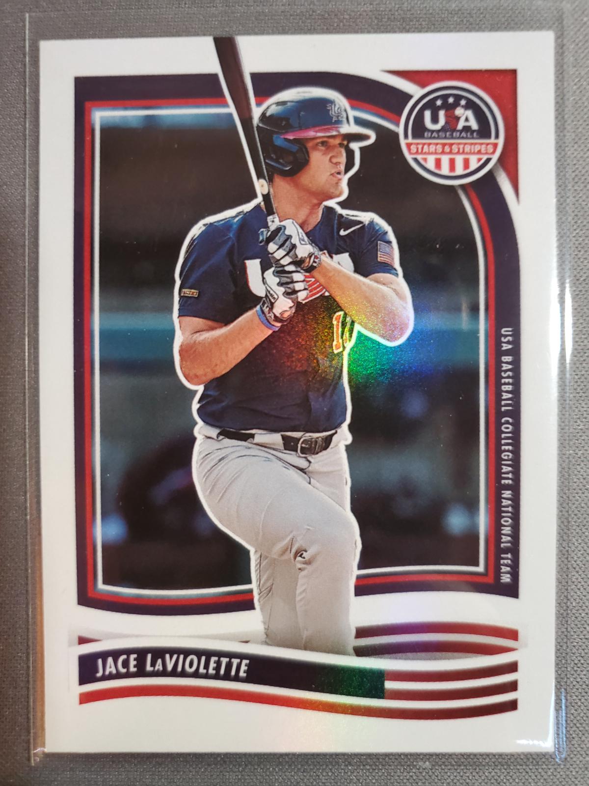 Jace LaViolette #41 2024 Panini Stars & Stripes Baseball