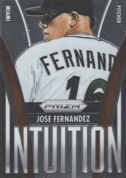 Jose Fernandez #4 Baseball Cards 2014 Panini Prizm Intuition