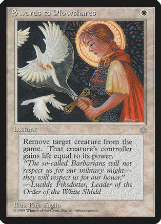 Swords to Plowshares Magic Ice Age