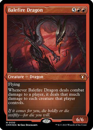 Balefire Dragon #530 Magic Commander Masters