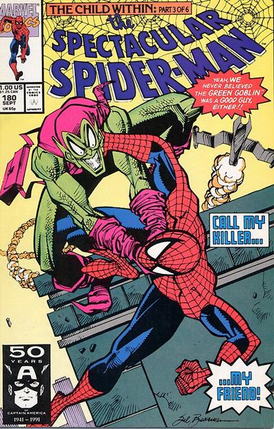 The Spectacular Spider-Man #180 (1991) Comic Books Spectacular Spider-Man