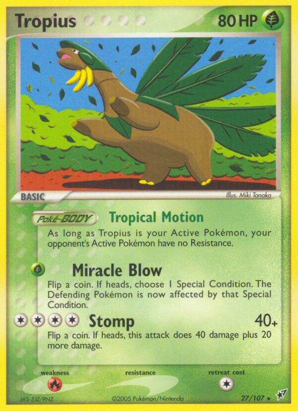 Tropius #27 Pokemon Deoxys