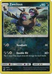 Zweilous [Reverse Holo] #61 Pokemon Crimson Invasion Prices