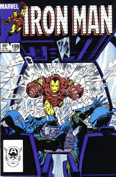 Iron Man #199 (1985) Comic Books Iron Man