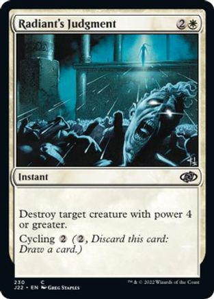 Radiant's Judgment #230 Magic Jumpstart 2022
