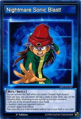Nightmare Sonic Blast! SS03-ENAS2 YuGiOh Speed Duel Starter Decks: Ultimate Predators