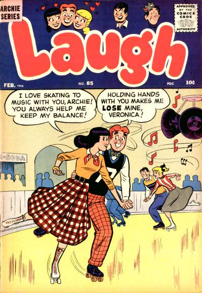 Laugh Comics #85 (1958) Comic Books Laugh Comics