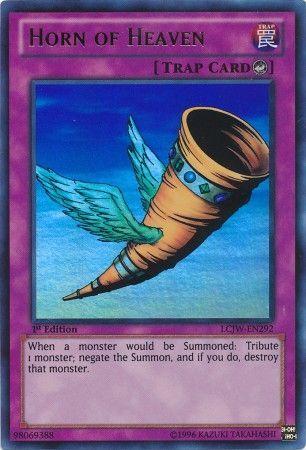 Horn of Heaven LCJW-EN292 YuGiOh Legendary Collection 4: Joey's World Mega Pack