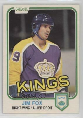 Jim Fox #153 Hockey Cards 1981 O-Pee-Chee