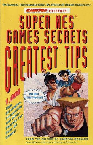 Super NES Games Secrets Greatest Tips Strategy Guide