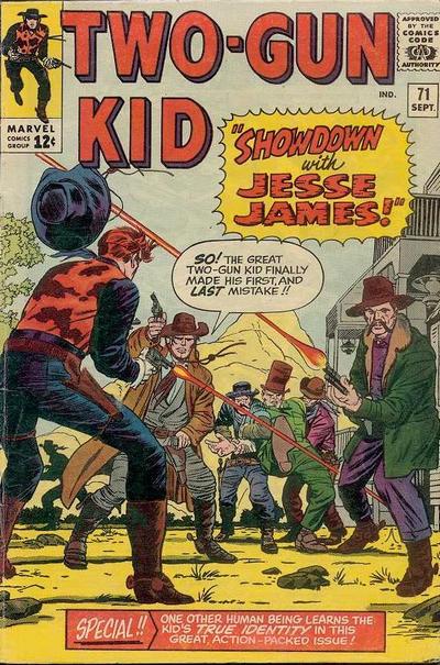 Two Gun Kid #71 (1964) Comic Books Two-Gun Kid