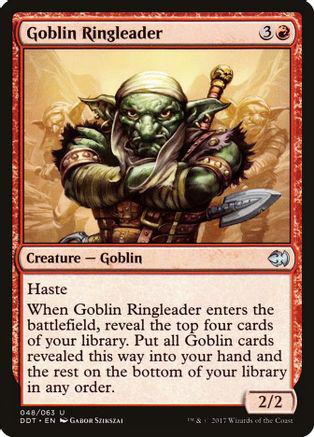 Goblin Ringleader #48 Magic Duel Deck: Merfolk vs. Goblins