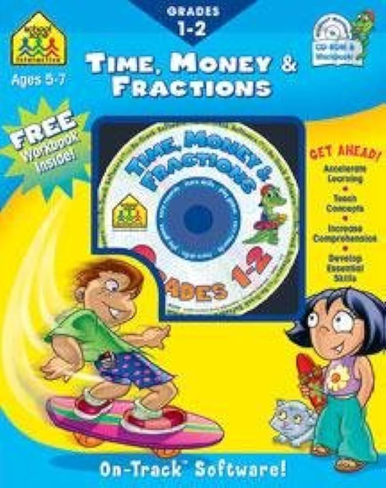 Time, Money & Fractions Grades 1-2 PC Games