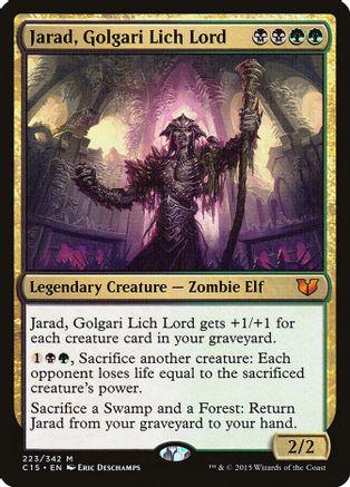 Jarad, Golgari Lich Lord Magic Commander 2015