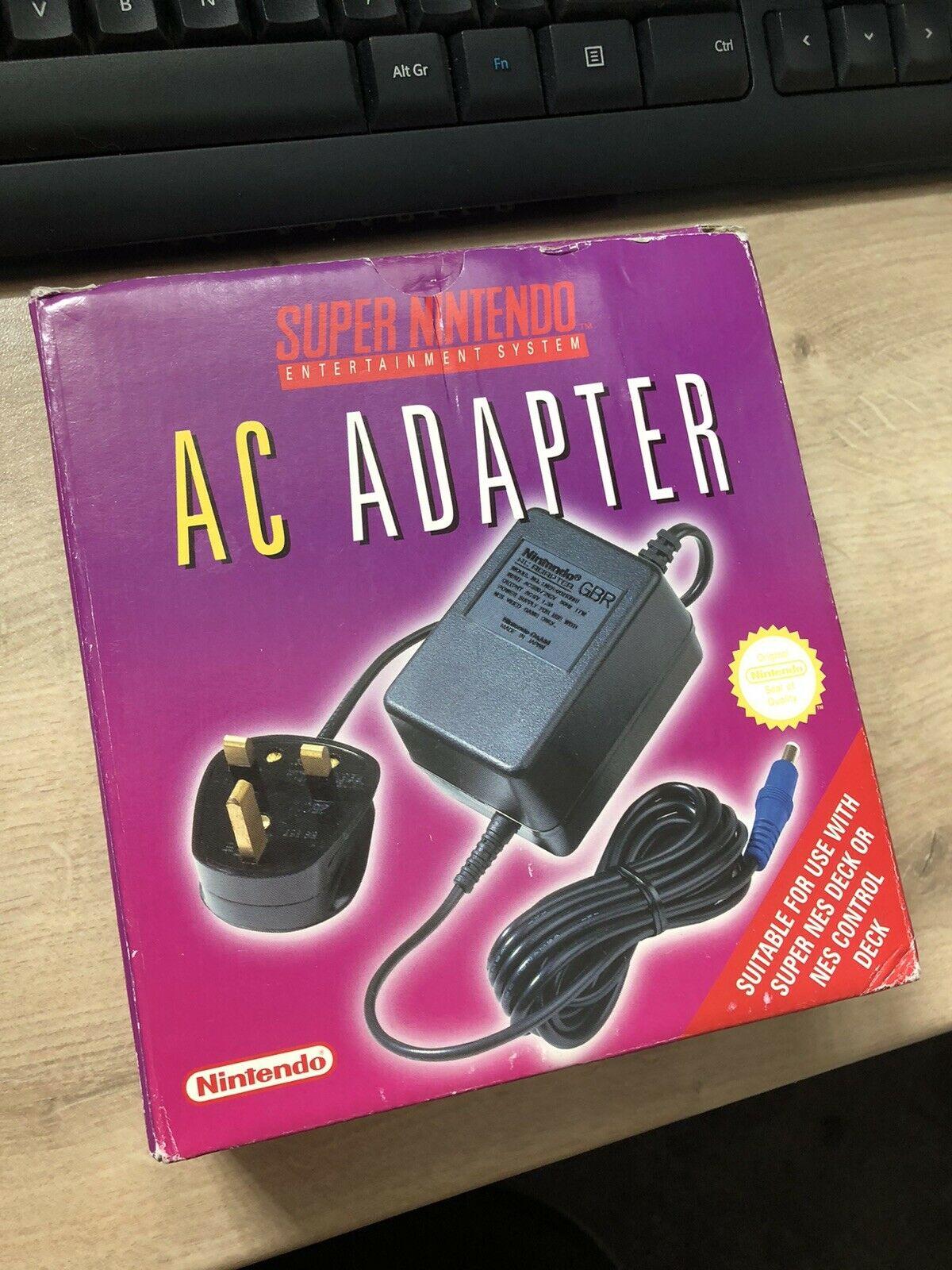 Super Nintendo AC Adapter PAL Super Nintendo