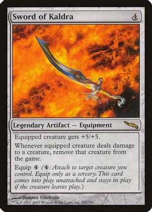 Sword of Kaldra #251 Magic Mirrodin
