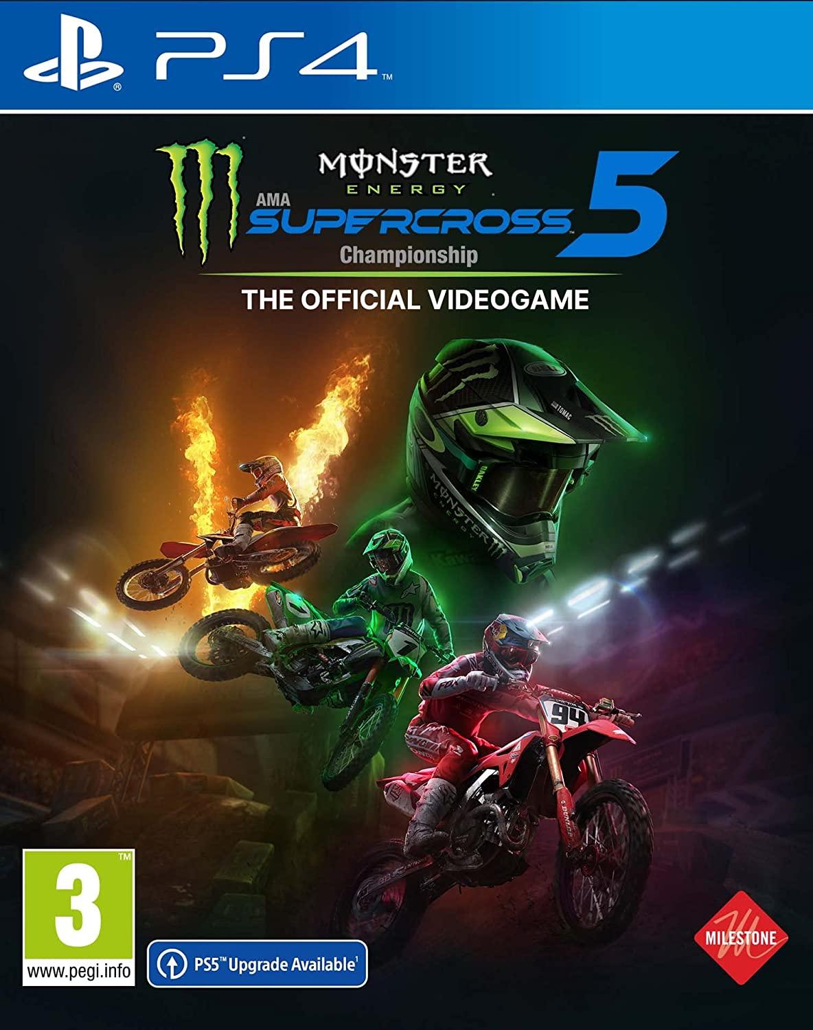 Monster Energy Supercross 5 PAL Playstation 4