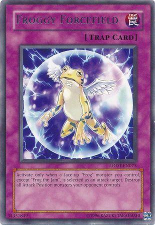 Froggy Forcefield LODT-EN073 YuGiOh Light of Destruction