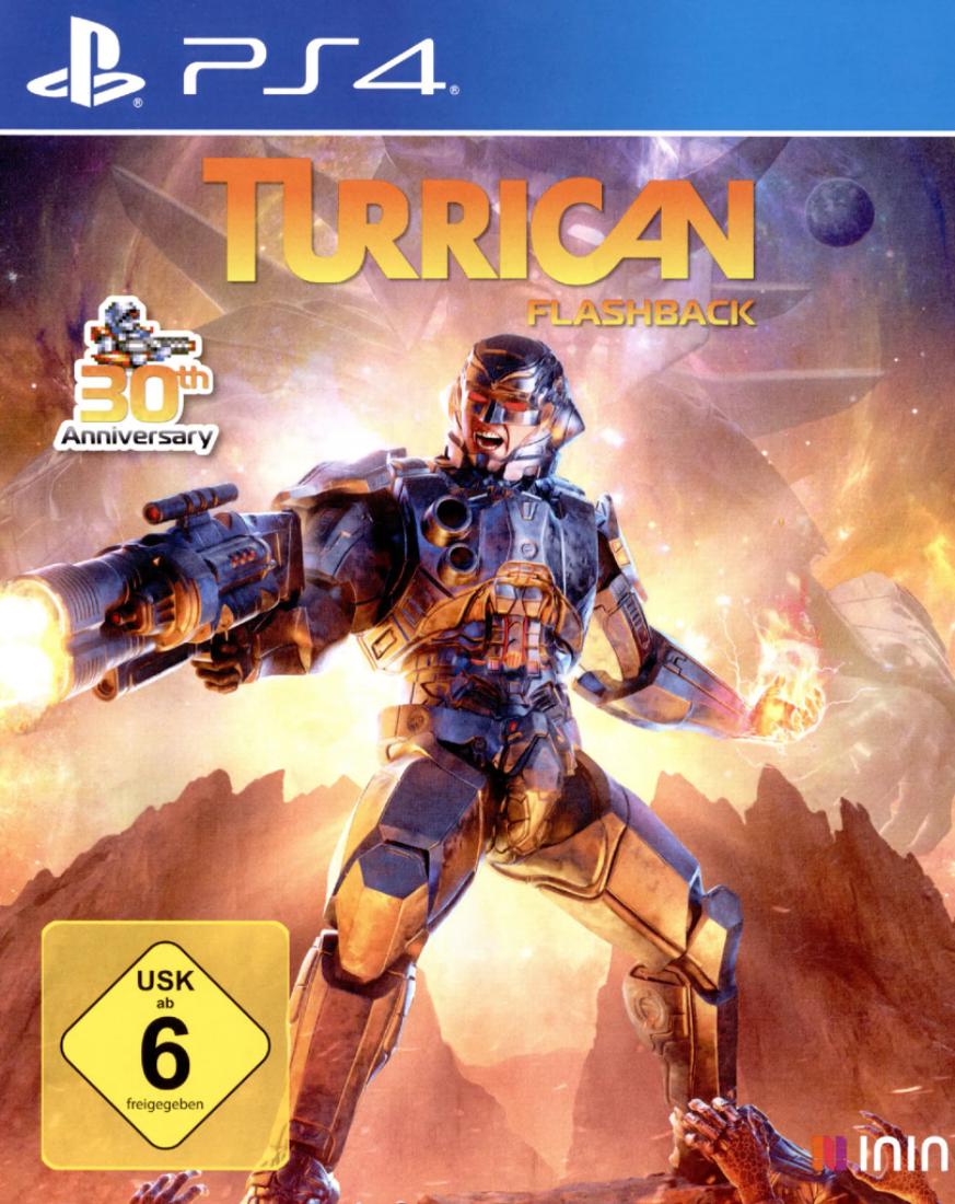 Turrican Flashback PAL Playstation 4