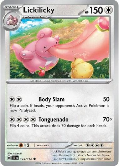 Lickilicky #125 Cover Art