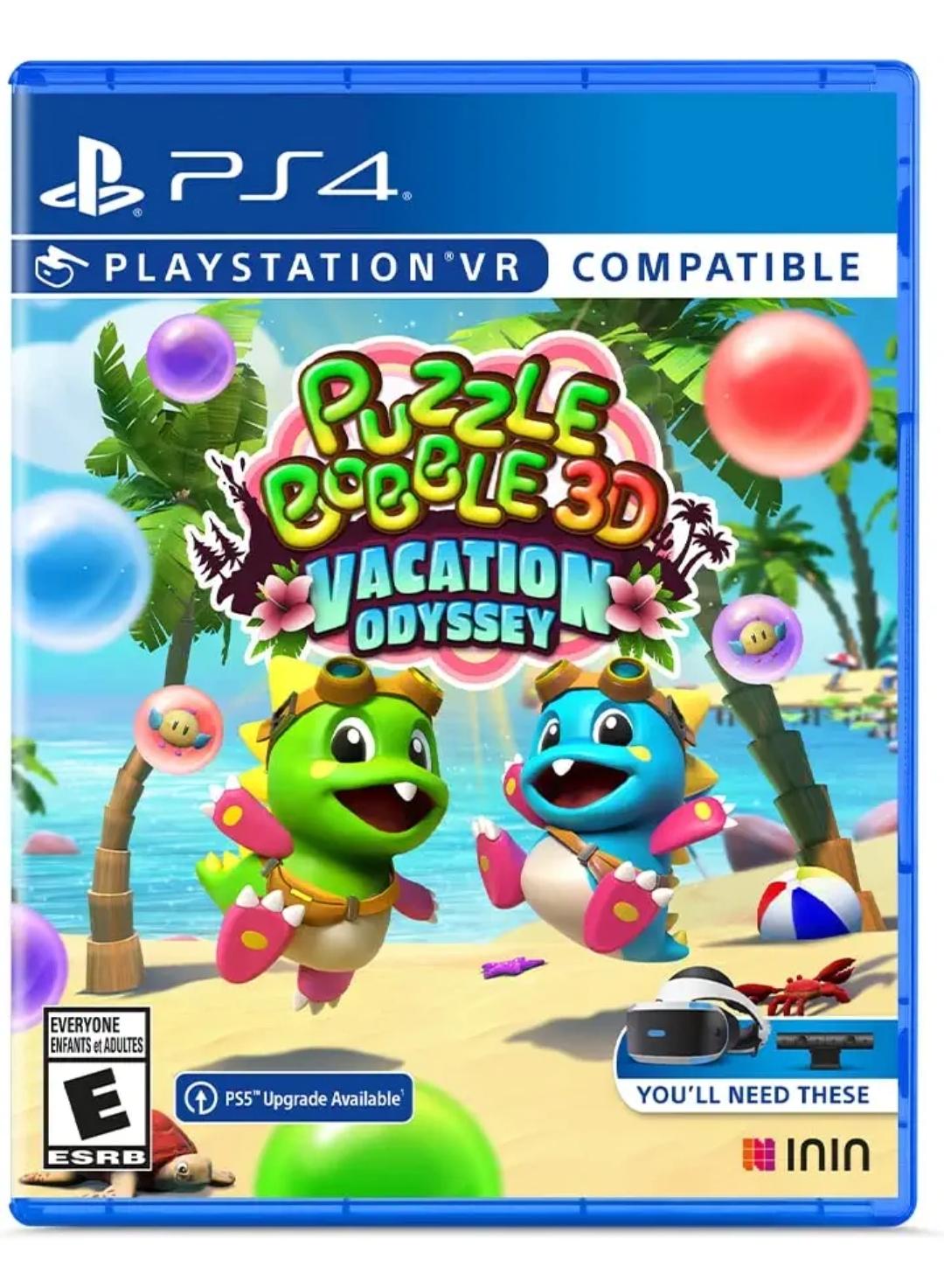 Puzzle Bobble 3D Vacation Odyssey Playstation 4