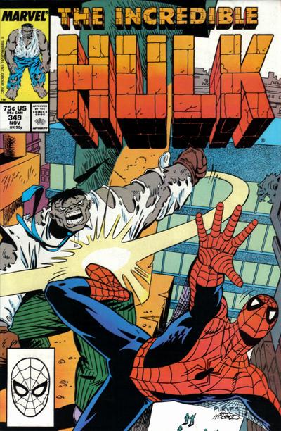 The Incredible Hulk #349 (1988) Comic Books Incredible Hulk
