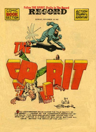 Spirit #11/30/1941 (1941) Comic Books Spirit