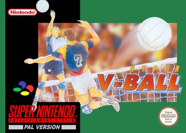 Hyper V-Ball PAL Super Nintendo