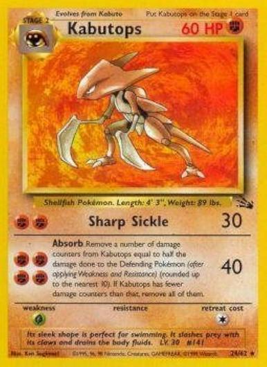 Kabutops #24 Cover Art