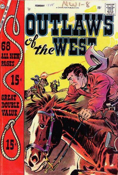Outlaws of the West #14 (1958) Comic Books Outlaws of the West