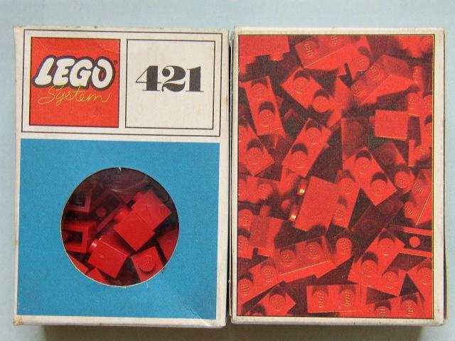 1 x 2 Bricks #421 LEGO Classic