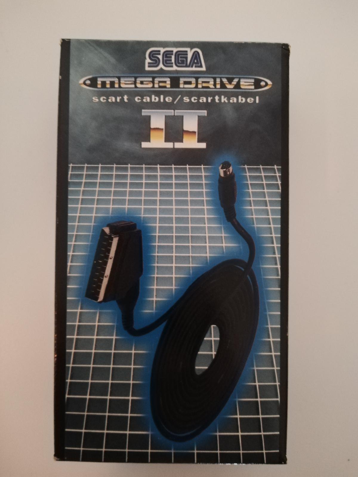 Sega Scart Cable PAL Sega Mega Drive