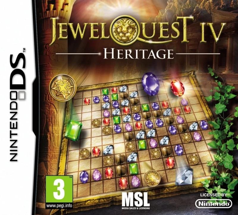 Jewel Quest 4 Heritage PAL Nintendo DS