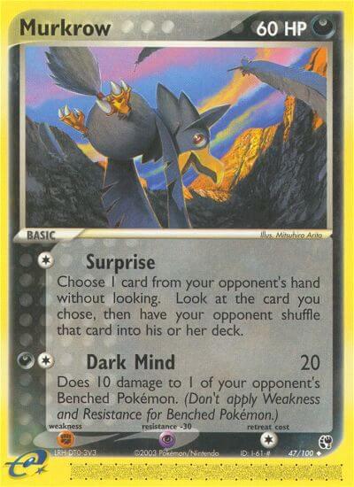 Murkrow #47 Pokemon Sandstorm