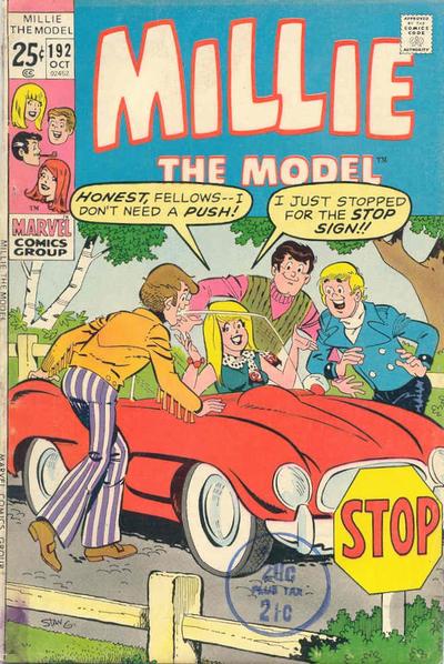 Millie the Model #192 (1971) Comic Books Millie the Model