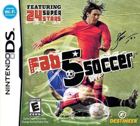 Fab 5 Soccer Nintendo DS
