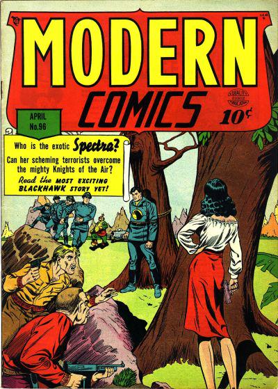 Modern Comics #96 (1950) Comic Books Modern Comics