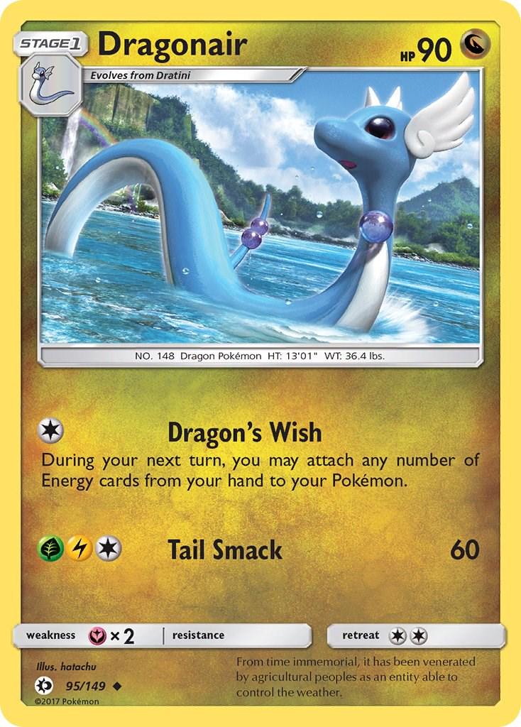 Dragonair #95 Pokemon Sun & Moon