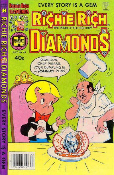Richie Rich Diamonds #48 (1980) Comic Books Richie Rich Diamonds