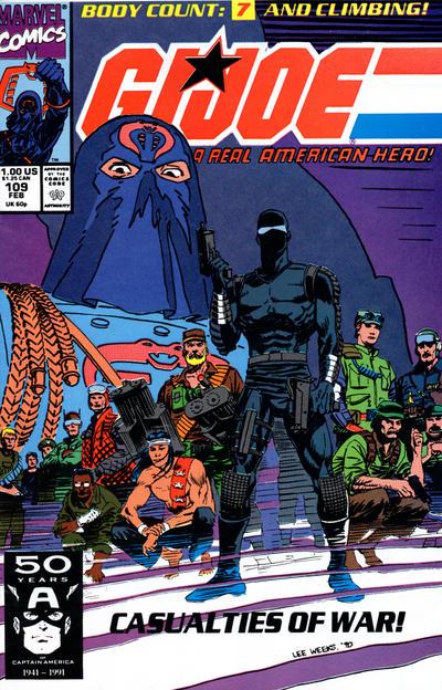 G.I. Joe, A Real American Hero #109 (1991) Comic Books G.I. Joe: A Real American Hero