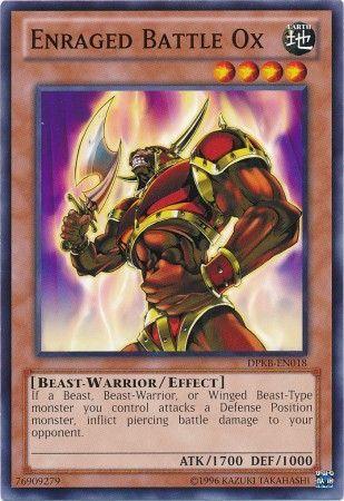 Enraged Battle Ox DPKB-EN018 YuGiOh Duelist Pack: Kaiba