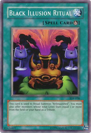 Black Illusion Ritual SDP-038 YuGiOh Starter Deck: Pegasus