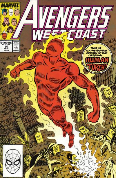 West Coast Avengers #50 (1989) Comic Books West Coast Avengers