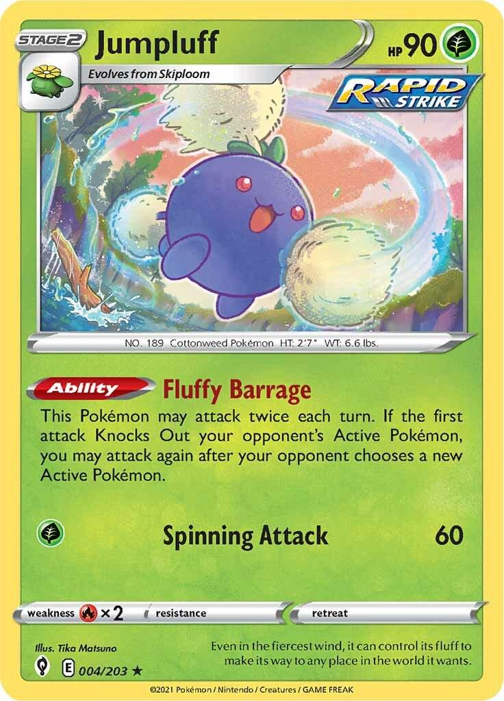 Jumpluff #4 Pokemon Evolving Skies