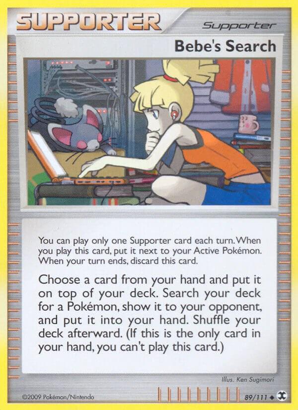 Bebe's Search #89 Pokemon Rising Rivals